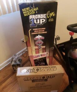 Arcade1up NBA Jam and stool