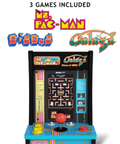 Alternative view of Class of ‘81 Ms. PAC-MAN/GALAGA Countercade