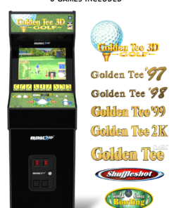 Alternative view of Golden Tee 3D Deluxe Arcade Machine
