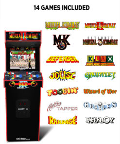 Alternative view of Mortal Kombat II Deluxe Arcade Machine
