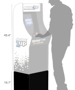 Alternative view of Classic SE Arcade Machine Riser