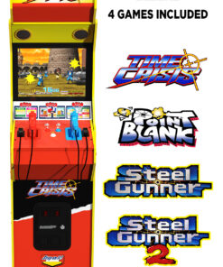 Alternative view of Time Crisis Deluxe Arcade Machine