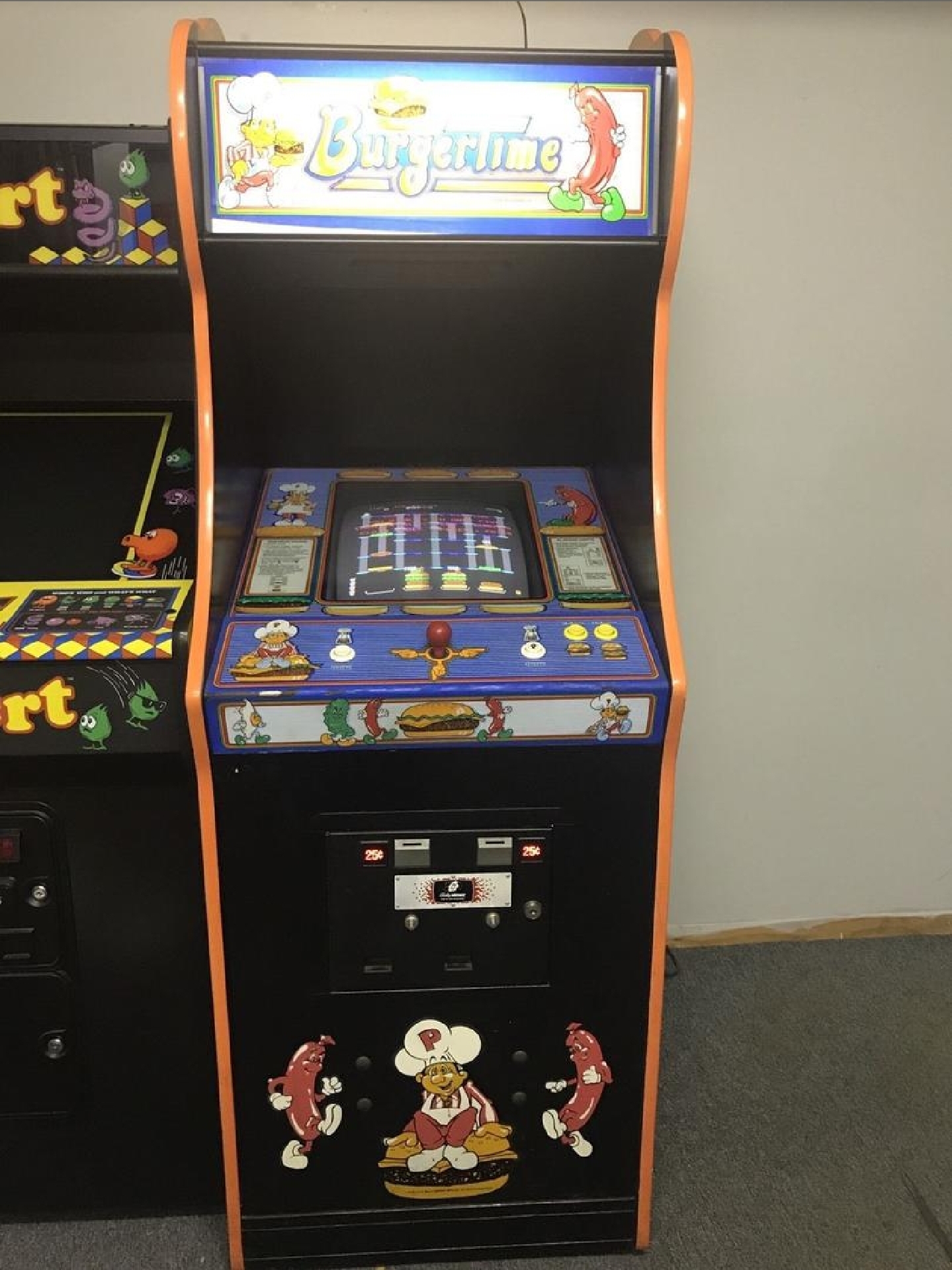 BurgerTime Arcade Machine