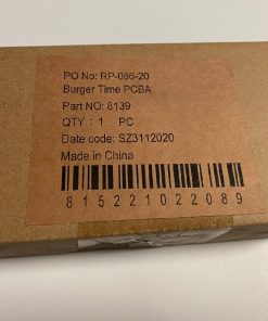 Alternative view of Arcade1up burgertime pcb